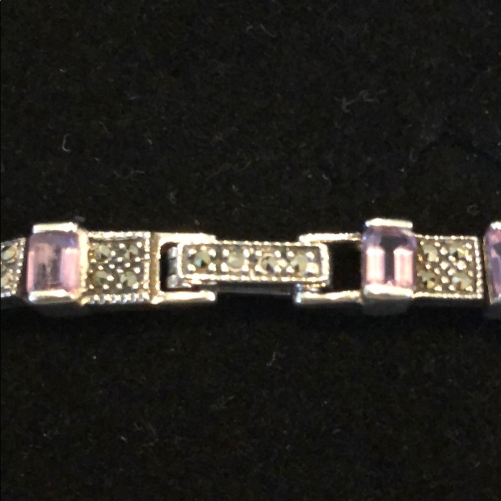 Stunning Vintage Amethyst Bracelet